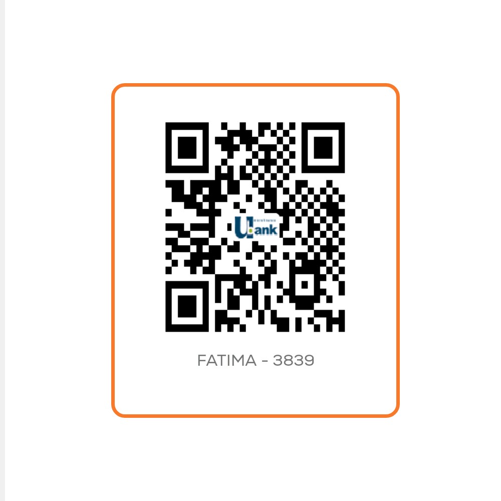 Official SafePK Contribution QR Code - FATIMA 3839